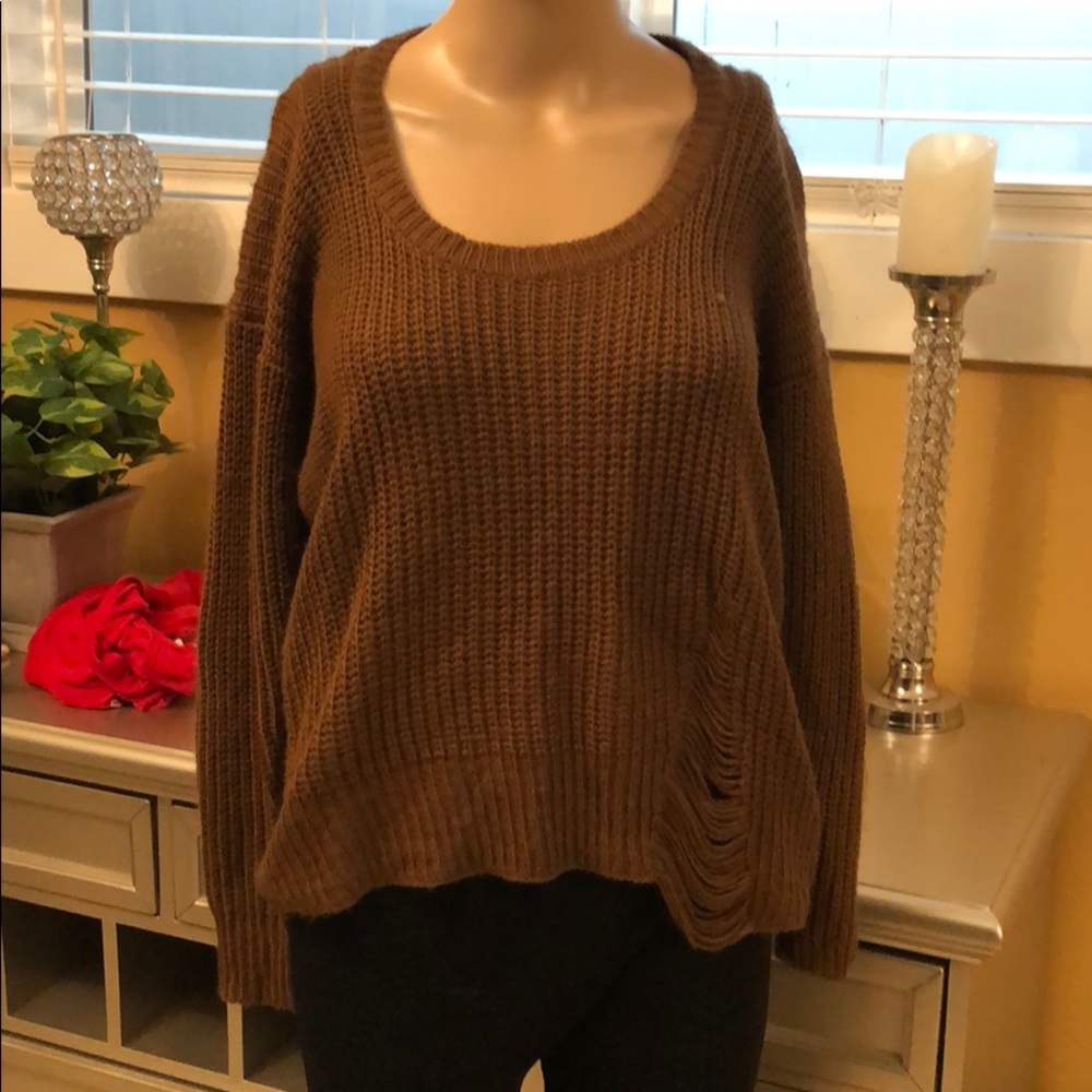 Knitted long sleeve